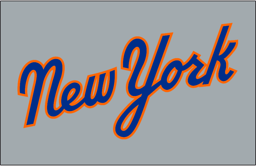 New York Mets 1987 Jersey Logo fabric transfer